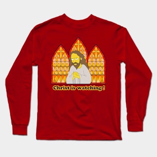 Jesus Is Watching You Long Sleeve T-Shirt